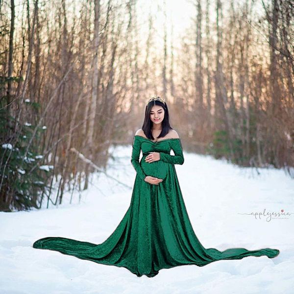 maternity dresses 2021 winter velvet pregnant women's long sleeve dress womens pregnants pography props off shoulders, White
maternity dresses 2021 winter velvet pregnant women's long sleeve dress womens pregnants pography props off shoulders, White