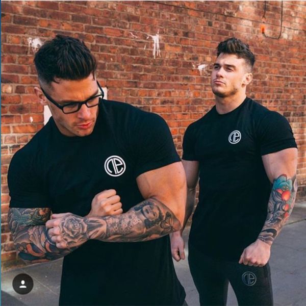 men's t shirts 2021 muscle boy fitness brother short sleeve round neck clothes summer cotton sportswear, White;black
men's t shirts 2021 muscle boy fitness brother short sleeve round neck clothes summer cotton sportswear, White;black