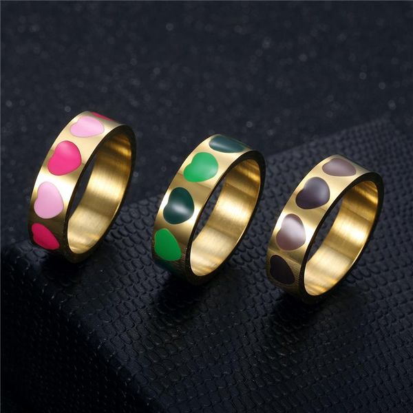 cluster rings vintage green brown heart shaped metal ring bohemian simple gold color for women fashion punk party jewelry gift, Golden;silver
cluster rings vintage green brown heart shaped metal ring bohemian simple gold color for women fashion punk party jewelry gift, Golden;silver
