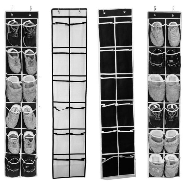 clothing & wardrobe storage 12/24 pocket over door shoe organizer rack hanging space saver hanger
clothing & wardrobe storage 12/24 pocket over door shoe organizer rack hanging space saver hanger