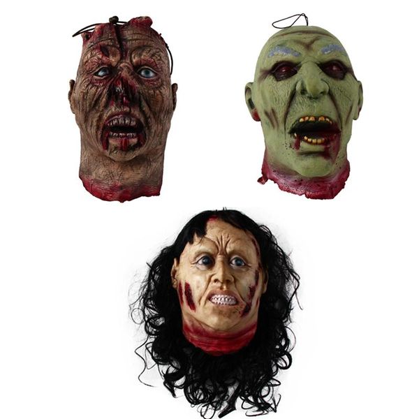 party decoration patygr hanging zombie rotten corpse severed heads bloody head horror scary halloween prop
party decoration patygr hanging zombie rotten corpse severed heads bloody head horror scary halloween prop