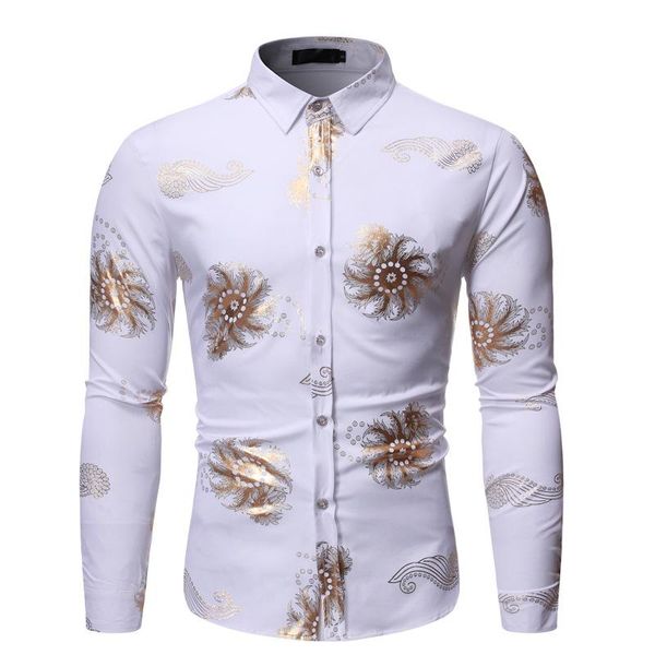men's casual shirts mens fashion paisley dress camisas hombre 2021 brand white slim fit long sleeve shirt men business social, White;black
men's casual shirts mens fashion paisley dress camisas hombre 2021 brand white slim fit long sleeve shirt men business social, White;black