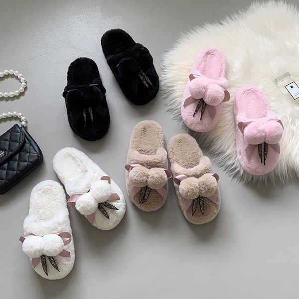 slippers shoes low flat fur flip flops slipers women slides cover toe winter footwear plush 2021 soft rome with rubber, Black
slippers shoes low flat fur flip flops slipers women slides cover toe winter footwear plush 2021 soft rome with rubber, Black