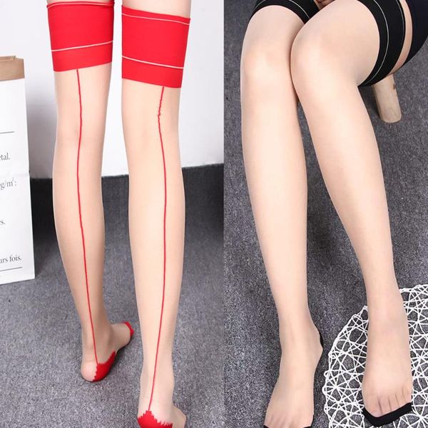 Socks & Hosiery 1Pair Sexy Stockings For Women Lingerie Retro Back Line Seam Japan Style Thigh High Medias Transparent Shine, Black;white
Socks & Hosiery 1Pair Sexy Stockings For Women Lingerie Retro Back Line Seam Japan Style Thigh High Medias Transparent Shine, Black;white