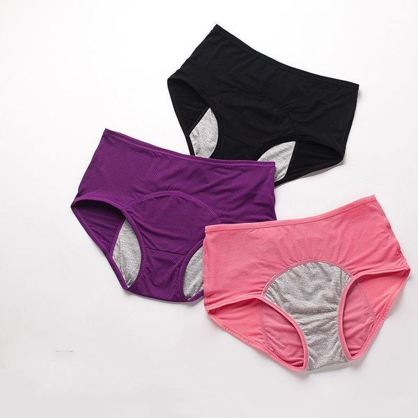 women's panties leak proof menstrual physiological pants women underwear period cotton waterproof briefs plus size female lingerie, Black;pink
women's panties leak proof menstrual physiological pants women underwear period cotton waterproof briefs plus size female lingerie, Black;pink