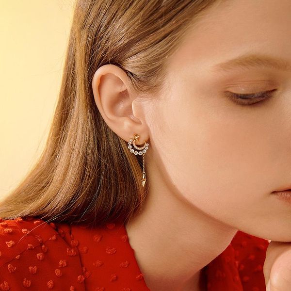 dangle & chandelier 2021 shine exquisite zirconia moon earring for women zircon tassel stud wedding jewelry pendant birthday gift, Silver
dangle & chandelier 2021 shine exquisite zirconia moon earring for women zircon tassel stud wedding jewelry pendant birthday gift, Silver
