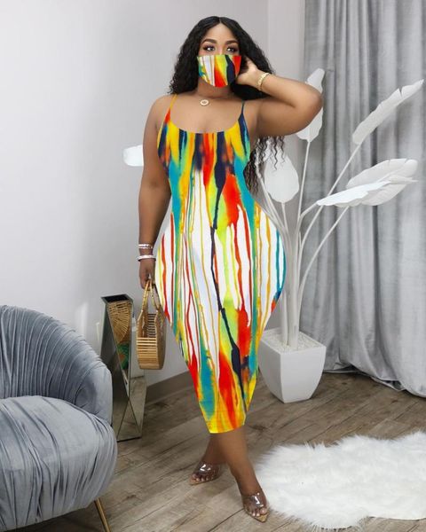 women summer fashion dress midi strap o-neck tie-dye print bandage beach night club party dresses vestido without mask casual, Black;gray
women summer fashion dress midi strap o-neck tie-dye print bandage beach night club party dresses vestido without mask casual, Black;gray
