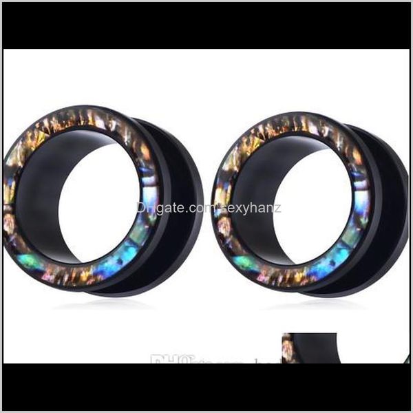 & tunnels drop delivery 2021 acrylic tunnel plugs shellhard shell uv earring gauges stretching body piercing jewelry ear expanders 70pcs 7 s, Silver
& tunnels drop delivery 2021 acrylic tunnel plugs shellhard shell uv earring gauges stretching body piercing jewelry ear expanders 70pcs 7 s, Silver