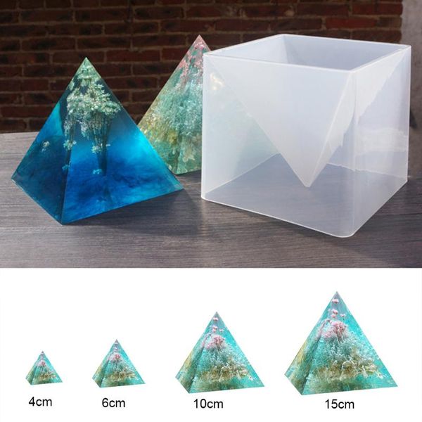 craft tools silicone mold diy large pyramid resin molds 15cm ornament decoration mould epoxy color fine cream dried flower
craft tools silicone mold diy large pyramid resin molds 15cm ornament decoration mould epoxy color fine cream dried flower