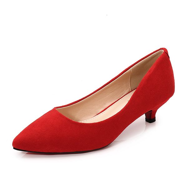 dress shoes big size 34-43 woman flock leather med high heels women pumps stiletto women's work pointed toe wedding f0004 9y1q, Black
dress shoes big size 34-43 woman flock leather med high heels women pumps stiletto women's work pointed toe wedding f0004 9y1q, Black
