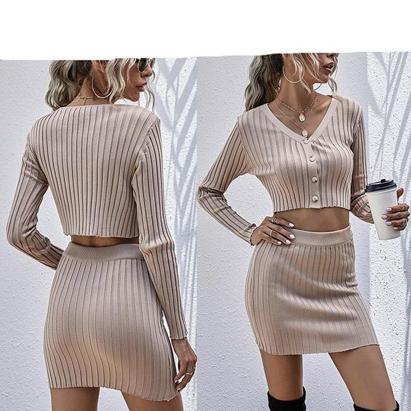 piece set women sweater v-neck cardigan long sleeve +slim skirt set+knitted autumn suit women's tracksuits, Gray
piece set women sweater v-neck cardigan long sleeve +slim skirt set+knitted autumn suit women's tracksuits, Gray