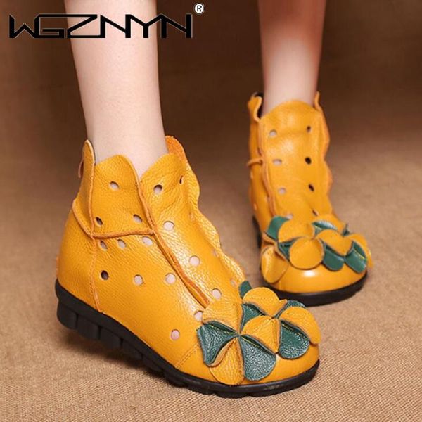 sandals arrival fashion women summer autumn and winter genuine pu leather boots handmade vintage flower ankle botines shoes woman, Black
sandals arrival fashion women summer autumn and winter genuine pu leather boots handmade vintage flower ankle botines shoes woman, Black