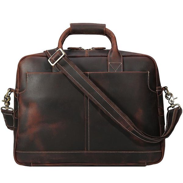 retro leather business men's briefcase large capacity handbags 16 inch lapbag portable shoudler messenger bags 2021 briefcases
retro leather business men's briefcase large capacity handbags 16 inch lapbag portable shoudler messenger bags 2021 briefcases