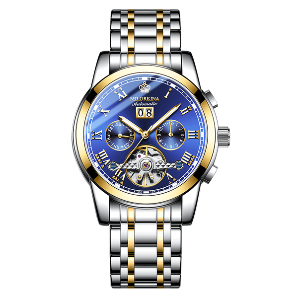wristwatches orkina automatic mechanical watch for men date week display tourbillon wristwatch male casual steel belt fashion erkek kol saat, Slivery;brown
wristwatches orkina automatic mechanical watch for men date week display tourbillon wristwatch male casual steel belt fashion erkek kol saat, Slivery;brown