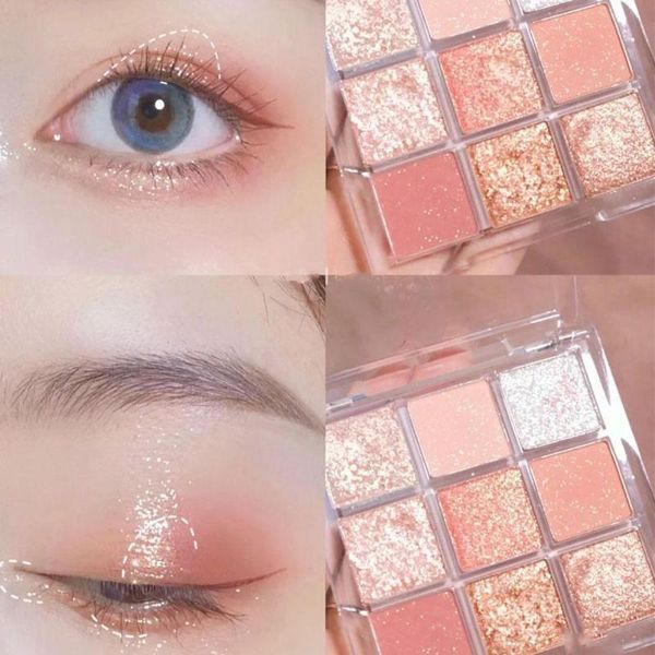 eye shadow 9 colors pearly matte waterproof sweatproof soft silky not easy to take off makeup fashion exquisite eyes cosmetic
eye shadow 9 colors pearly matte waterproof sweatproof soft silky not easy to take off makeup fashion exquisite eyes cosmetic