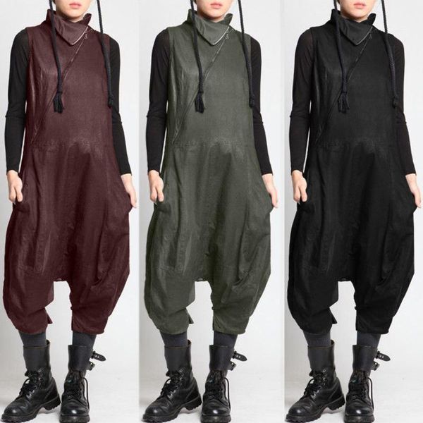 women's jumpsuits & rompers fashion women trutleneck sleeveless summer vintage drop crotch harem pants solid zipper up overalls, Black;white
women's jumpsuits & rompers fashion women trutleneck sleeveless summer vintage drop crotch harem pants solid zipper up overalls, Black;white