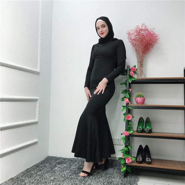 casual dresses clearance solid trumpet long dress round neck sleeve muslim bottoming mermaid for open abaya and kimonos black, Black;gray
casual dresses clearance solid trumpet long dress round neck sleeve muslim bottoming mermaid for open abaya and kimonos black, Black;gray
