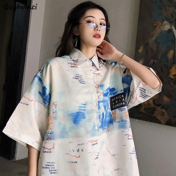 shirts women bf loose hip hop printed fashion womens and blouses korean style ladies harajuku clothing chic women's &, White
shirts women bf loose hip hop printed fashion womens and blouses korean style ladies harajuku clothing chic women's &, White