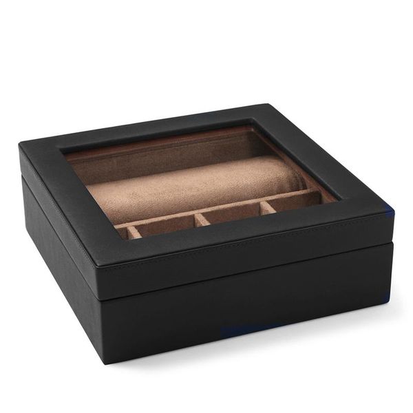 genuine leather men's watch box collection storage cowhide display female jewelry birthday gift boyfriend girlfriend boxes & bins
genuine leather men's watch box collection storage cowhide display female jewelry birthday gift boyfriend girlfriend boxes & bins