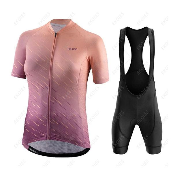 women clothing 2021 summer cycling short sleeves bike jersey set anti-uv wear female mountain racing sets, Black;blue
women clothing 2021 summer cycling short sleeves bike jersey set anti-uv wear female mountain racing sets, Black;blue