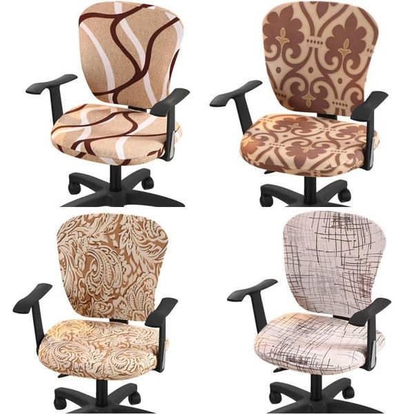 1set stretch office game chair cover spandex armchair seat covers for computer boss case slipcover housse de chaise 
1set stretch office game chair cover spandex armchair seat covers for computer boss case slipcover housse de chaise