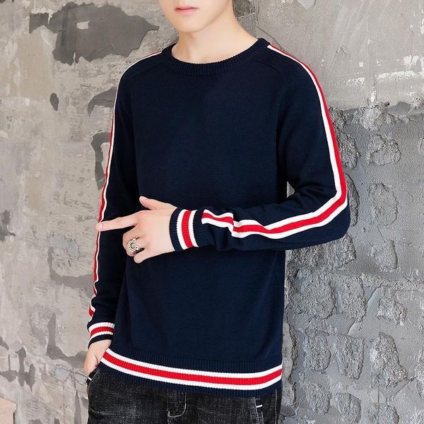 men's sweaters casual knitted sweater pullover fashion autumn winter classic male long sleeve o-neck cotton striped jump, White;black
men's sweaters casual knitted sweater pullover fashion autumn winter classic male long sleeve o-neck cotton striped jump, White;black
