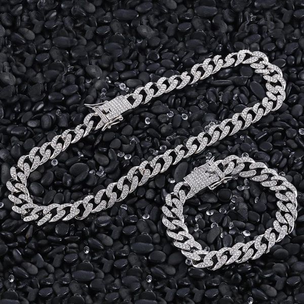 pendant necklaces 13mm hip hop miami curb cuban chain necklace golden iced out rhinestones cz rapper link silver color men jewelry
pendant necklaces 13mm hip hop miami curb cuban chain necklace golden iced out rhinestones cz rapper link silver color men jewelry
