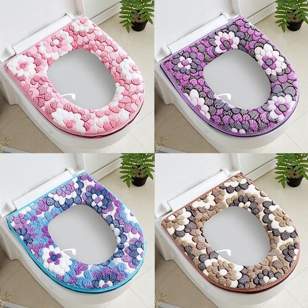 toilet seat covers universal cushion four seasons thickened cover knitted washable household ring
toilet seat covers universal cushion four seasons thickened cover knitted washable household ring