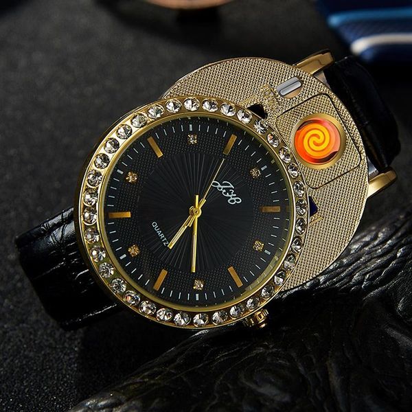 wristwatches luxury boss diamond watches men usb charging flameless lighter quartz relogio masculino reloj hombre, Slivery;brown
wristwatches luxury boss diamond watches men usb charging flameless lighter quartz relogio masculino reloj hombre, Slivery;brown