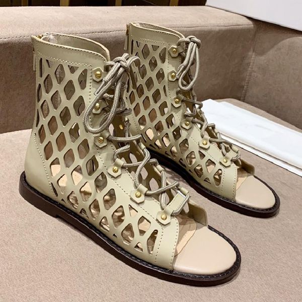 peep toe woman shoes summer fishing net boots women 2021 leather ankle de mujer lace up flat, Black
peep toe woman shoes summer fishing net boots women 2021 leather ankle de mujer lace up flat, Black