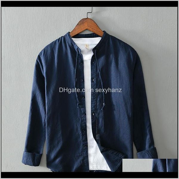 mens clothing apparel drop delivery 2021 linen stand collar summer and spring long sleeve shirt casual fashion for men solid blue shirts mal, White;black
mens clothing apparel drop delivery 2021 linen stand collar summer and spring long sleeve shirt casual fashion for men solid blue shirts mal, White;black