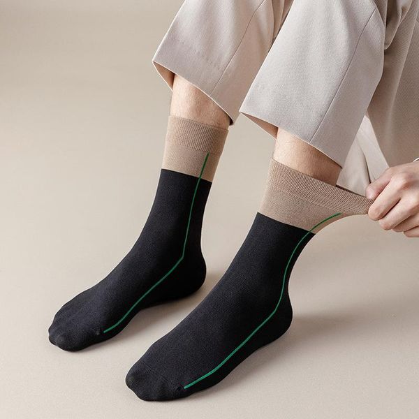 men's socks casual fashion men breathable cotton mens patchwork color business man male harajuku retro long high quality, Black
men's socks casual fashion men breathable cotton mens patchwork color business man male harajuku retro long high quality, Black