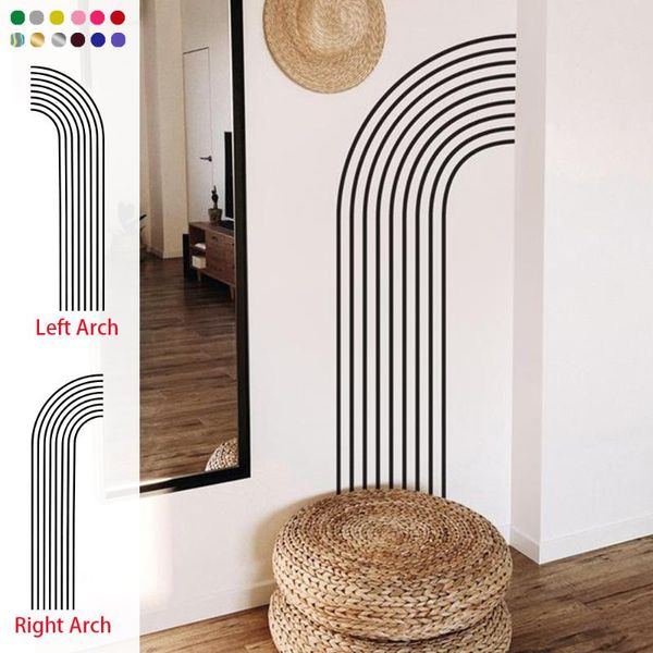 wall stickers half arch decal - abstract decor, boho interior art, modern farmhouse removable
wall stickers half arch decal - abstract decor, boho interior art, modern farmhouse removable