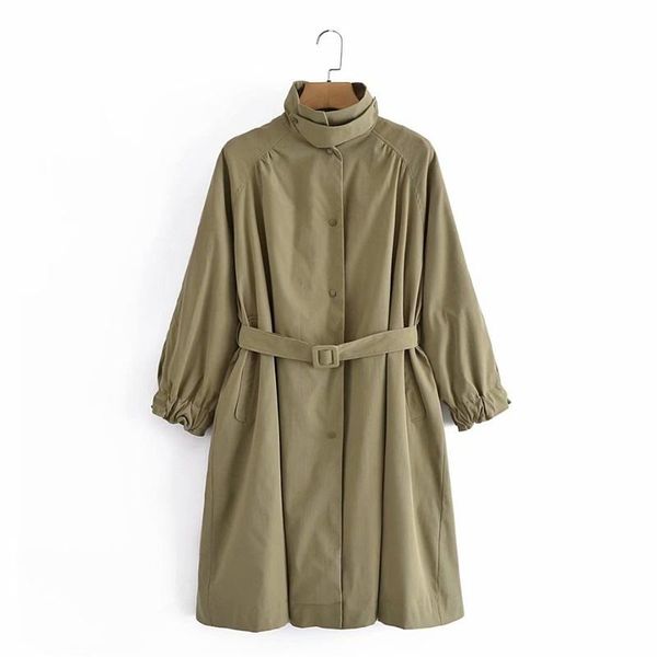 women's trench coats mesttraf women 2021 fashion solid color stand-up collar vintage long sleeve loose pocket with waistband coat stree, Tan;black
women's trench coats mesttraf women 2021 fashion solid color stand-up collar vintage long sleeve loose pocket with waistband coat stree, Tan;black