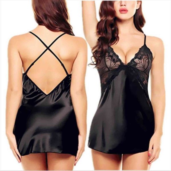 nightgown casual soft women sleepwear dress solid v neck sleeveless slip nightdress female nighties nightwear, Black;red
nightgown casual soft women sleepwear dress solid v neck sleeveless slip nightdress female nighties nightwear, Black;red