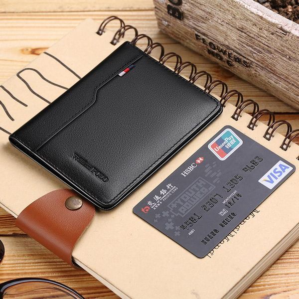 ultra-thin men's wallet short leather small youth mini coin purse williampolo wallets, Red;black
ultra-thin men's wallet short leather small youth mini coin purse williampolo wallets, Red;black