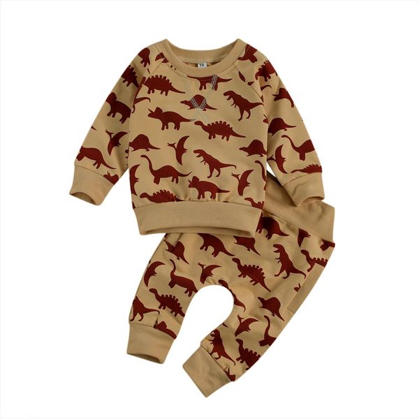 0 3y casual baby boy clothing cartoon dinosaur print long sleeve sweatshirt pants autumn outfits set, White
0 3y casual baby boy clothing cartoon dinosaur print long sleeve sweatshirt pants autumn outfits set, White