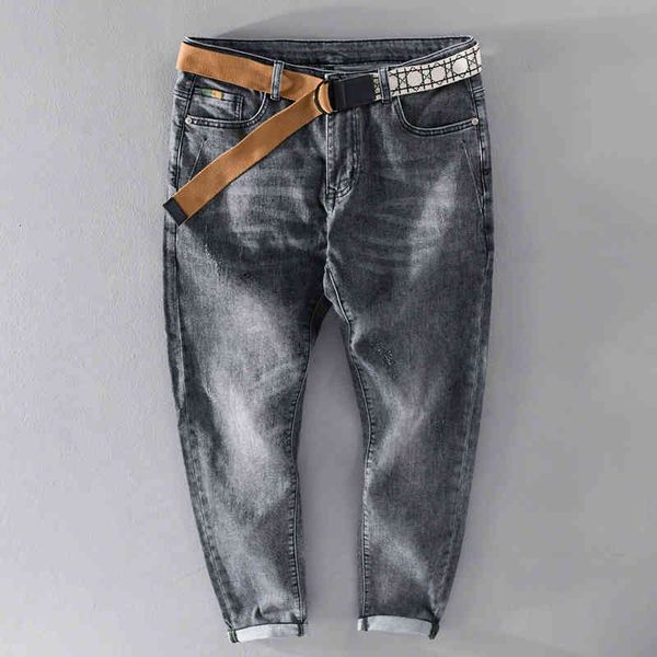men's jeans spring design ankle-length retro stretch pants brand casual comfortable trousers men fashion mens clothing ieoo, Blue
men's jeans spring design ankle-length retro stretch pants brand casual comfortable trousers men fashion mens clothing ieoo, Blue