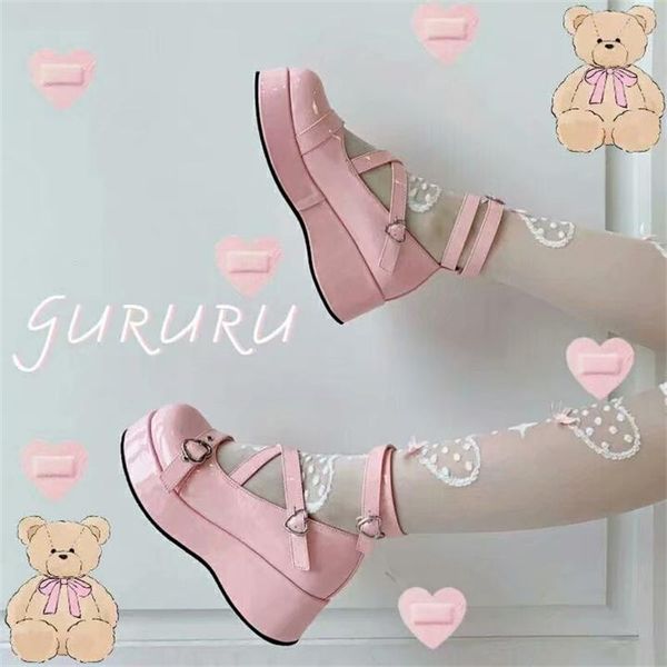 dress shoes loli sweet lolita platform round head thick heel cross bandage women kawaii cosplay mary jane shoes2021 female, Black
dress shoes loli sweet lolita platform round head thick heel cross bandage women kawaii cosplay mary jane shoes2021 female, Black