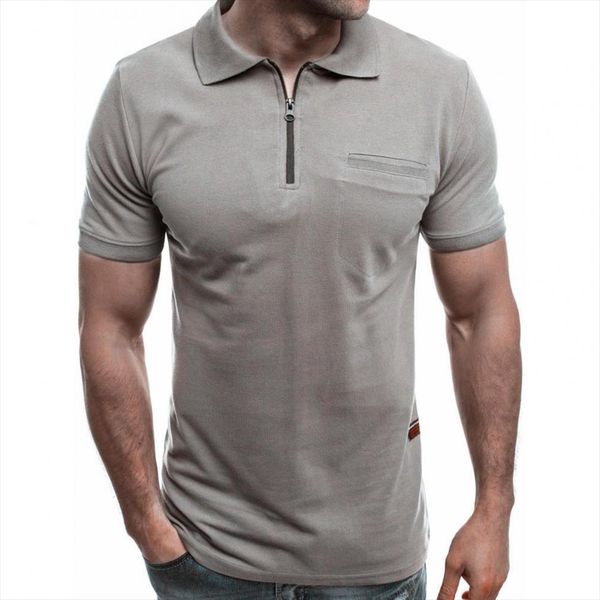solid color zipper shirt men polos short sleeve po lo male clothing summer streetwear casual fashion m 3xl, White;black
solid color zipper shirt men polos short sleeve po lo male clothing summer streetwear casual fashion m 3xl, White;black