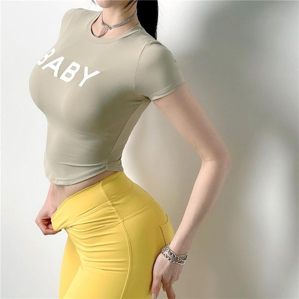 yoga crop women fitness short sleeve shirt gym running sports t jerseys femme workout clothing sport outfit
yoga crop women fitness short sleeve shirt gym running sports t jerseys femme workout clothing sport outfit