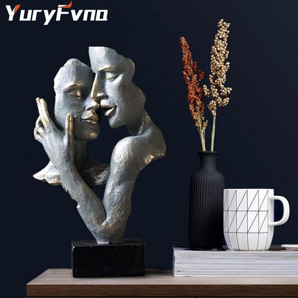 decorative objects & figurines yuryfvna lovers sculpture abstract romantic couple statues modern creative handmade ornaments home decor gift
decorative objects & figurines yuryfvna lovers sculpture abstract romantic couple statues modern creative handmade ornaments home decor gift