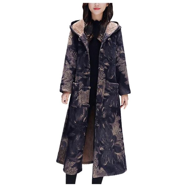 women's jackets thick vintage coat womens fleece fur coats women hooded button mujer invierno#g30, Black;brown
women's jackets thick vintage coat womens fleece fur coats women hooded button mujer invierno#g30, Black;brown