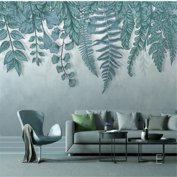 wallpapers milofi custom 3d wallpaper mural nordic small fresh green leaf watercolor living room background 
wallpapers milofi custom 3d wallpaper mural nordic small fresh green leaf watercolor living room background