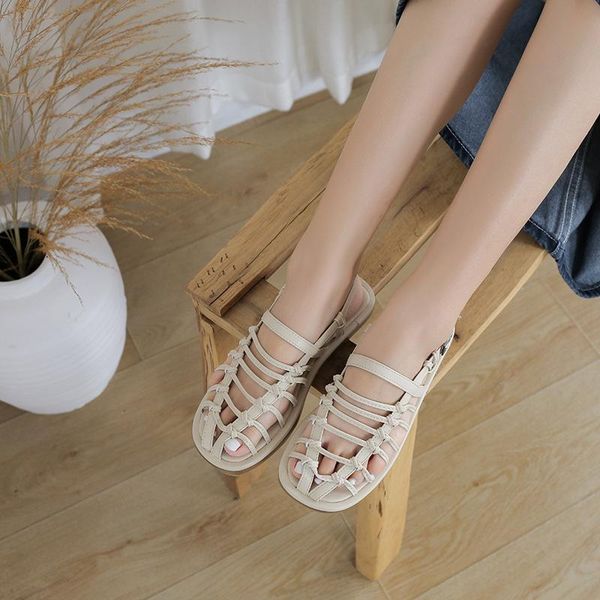 sandals laasimi women's retro fashion wrap toe weave students flat shoe for ladies gladiator beach shoes woman casual footwear, Black
sandals laasimi women's retro fashion wrap toe weave students flat shoe for ladies gladiator beach shoes woman casual footwear, Black