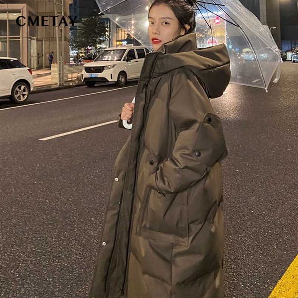 long cotton-padded jacket women fashion coats female hooded warm padded parka down winter cold protection s 211018, Black
long cotton-padded jacket women fashion coats female hooded warm padded parka down winter cold protection s 211018, Black
