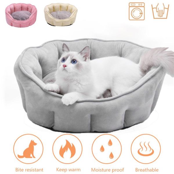 round dog cat bed long plush pet beds for little medium pets puppys mat kennel couch dogs cats basket house winter warm sofa & furniture
round dog cat bed long plush pet beds for little medium pets puppys mat kennel couch dogs cats basket house winter warm sofa & furniture