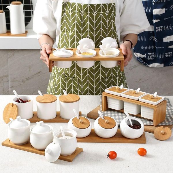 storage bottles & jars simplicity ceramic sugar bowl home kitchen 3 in 1 set salt condiment pot with small spoon
storage bottles & jars simplicity ceramic sugar bowl home kitchen 3 in 1 set salt condiment pot with small spoon