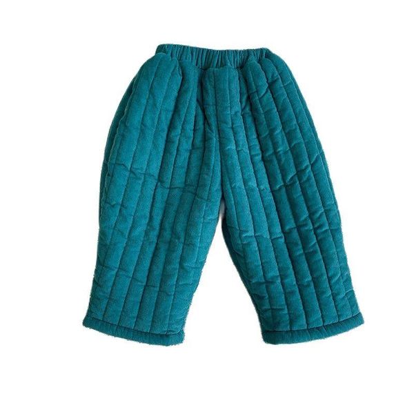 trousers winter children's cotton korean plus velvet corduroy boys girls pants solid elastic waist thicken warm kids 1-6y, Blue
trousers winter children's cotton korean plus velvet corduroy boys girls pants solid elastic waist thicken warm kids 1-6y, Blue