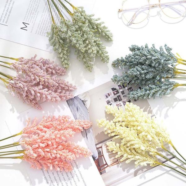 pieces artificial flowers granules foam lavender wedding decorative vases for home decoration accessories fake plants & wreaths
pieces artificial flowers granules foam lavender wedding decorative vases for home decoration accessories fake plants & wreaths
